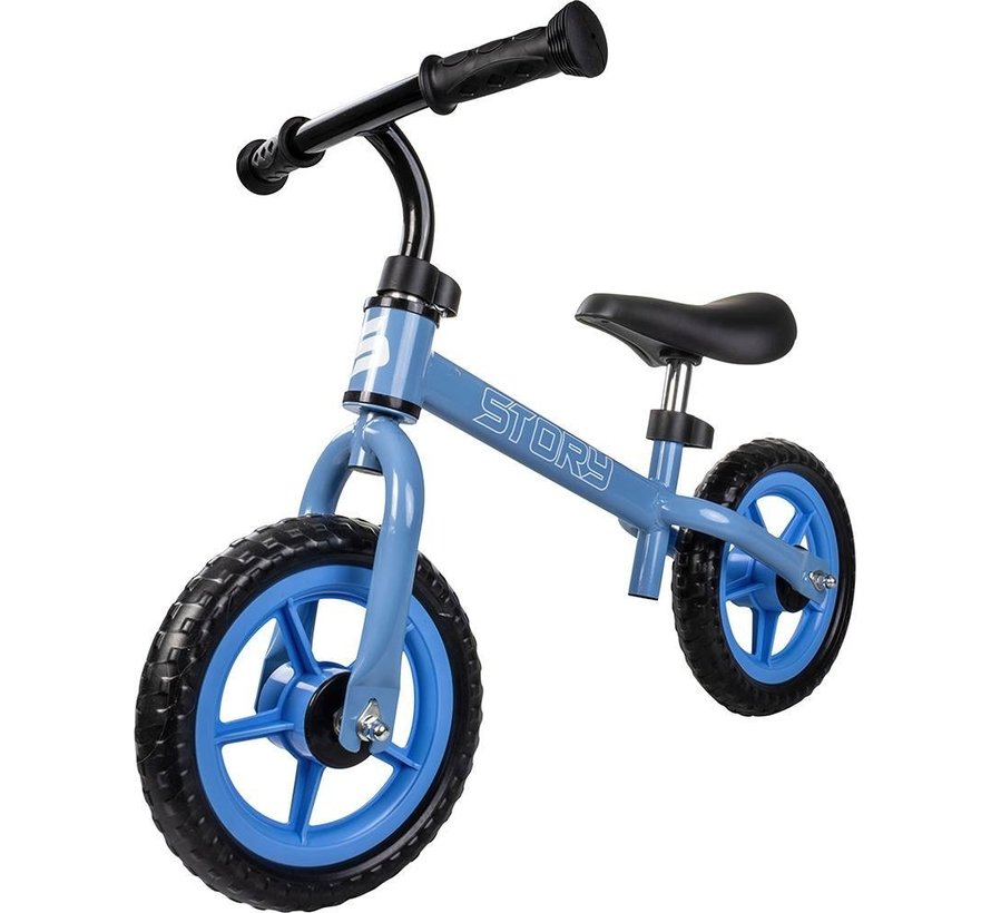 Story Run Racer height-adjustable balance bike Blue