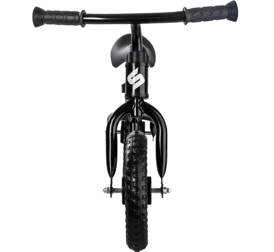 Story Run Racer height-adjustable balance bike Black