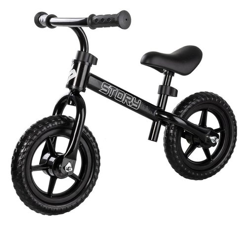 Story  Story Run Racer height-adjustable balance bike Black