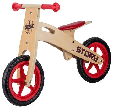 Story Story Woody Wooden Balance Bike