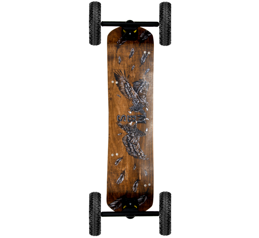 MBS Comp 95X mountain board Birds con freno