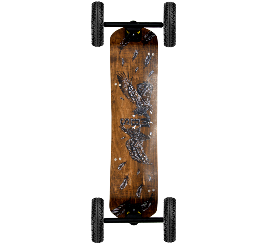 MBS Comp 95X mountain board Birds with brake