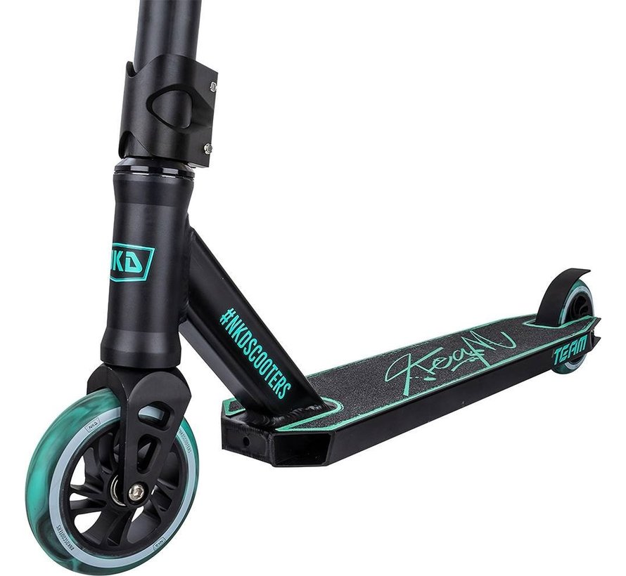 Patinete acrobático NKD Team Negro / Menta