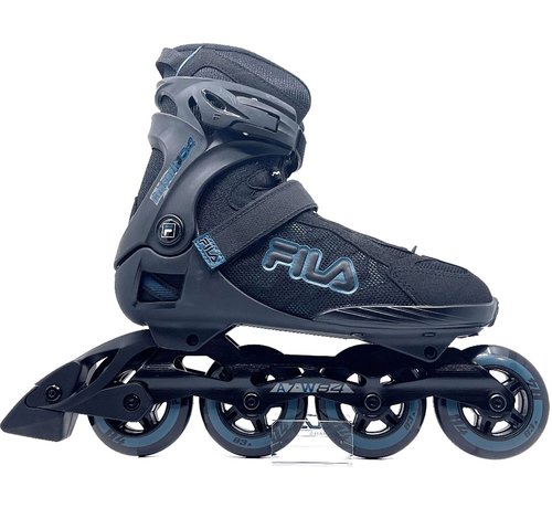 Fila Fila Crossfit 84  skates zwart met soft boots en 84 mm wielen