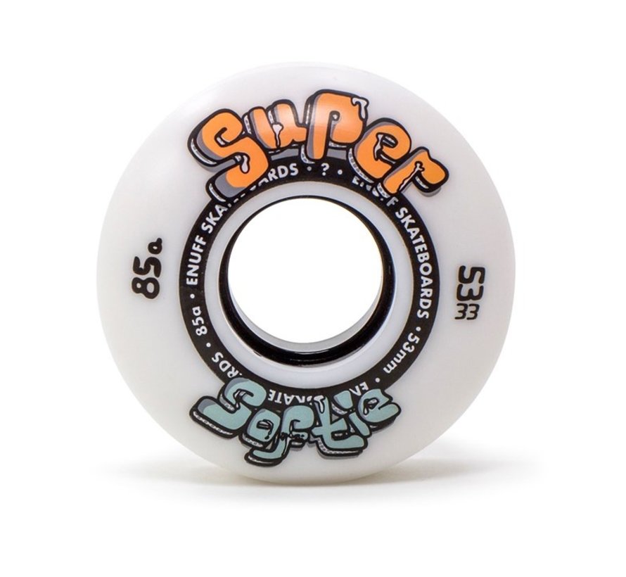 Lot de 4 roues de skateboard Enuff Super Soft