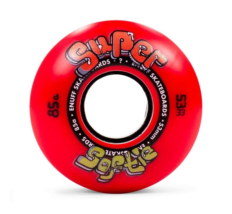 Enuff Super Soft Skateboard Rollen 4er Set