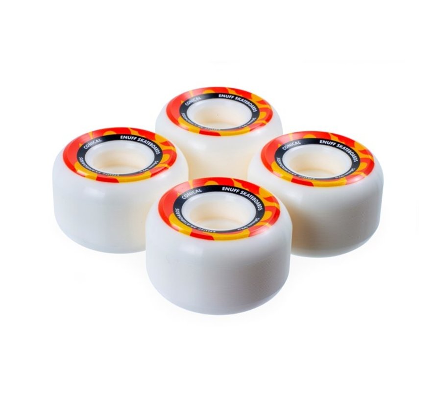 Enuff Conical Skateboard Rollen 54mm 4er Set