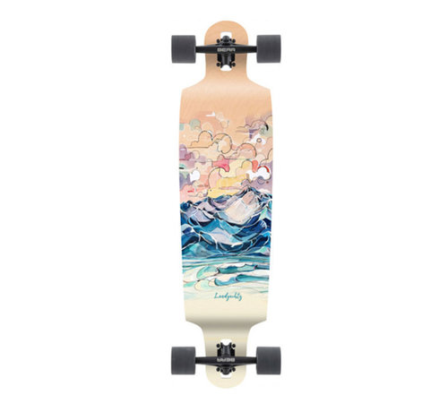 Landyachtz LANDYACHTZ DROP CAT 38'' DROP THROUGH LONGBOARD KOMPLETNE wibracje