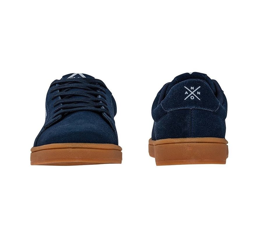 Annox Classic Skate Shoes Navy with rubber sole