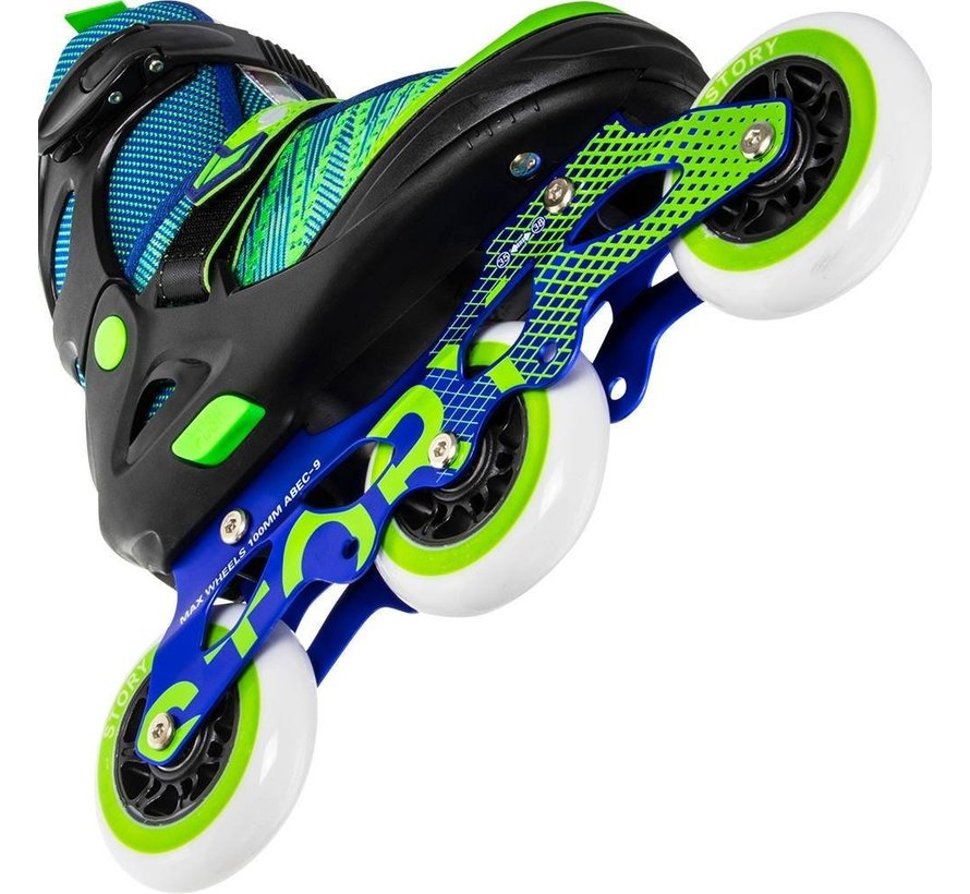 Story Urban Adjustable Inline Skate Green