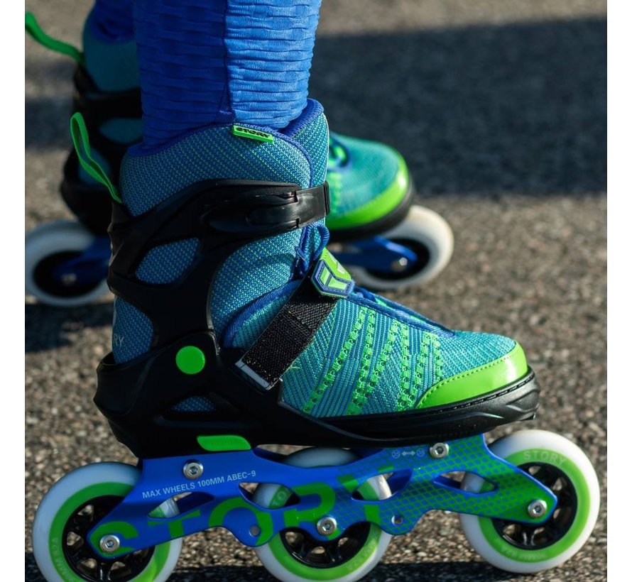 Story Urban Adjustable Inline Skate Green