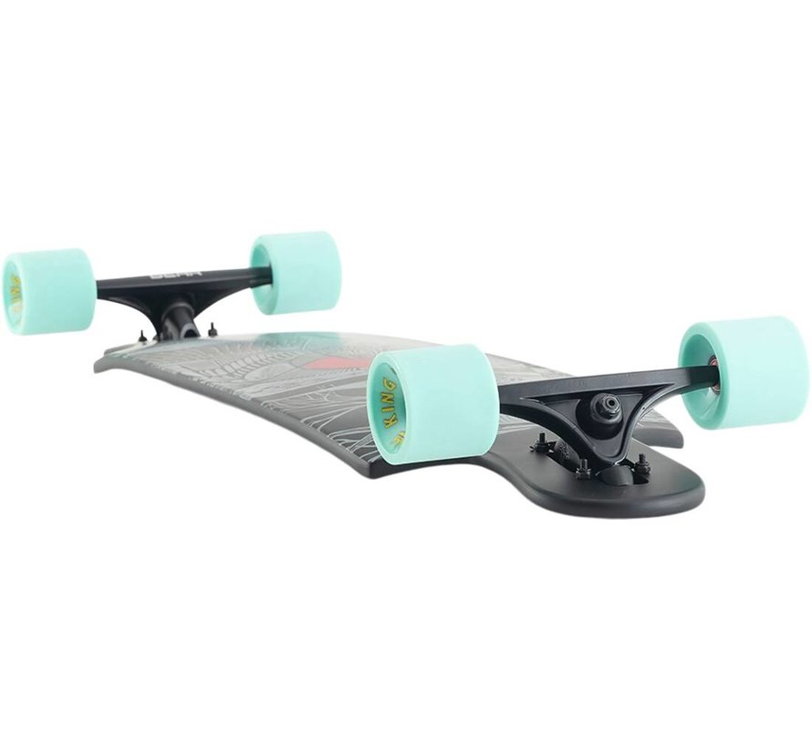 Landyachtz Drop Cat 38 Longboard Seeker Black