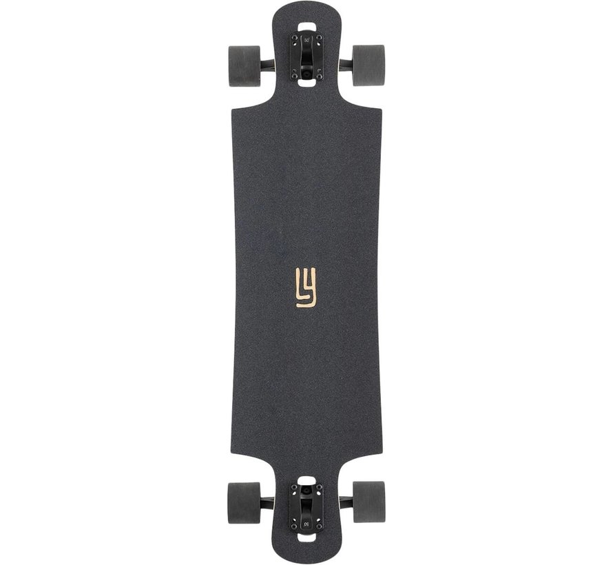 Landyachtz Drop Through Hammer Longboard 37 Pincone with Bear trucks