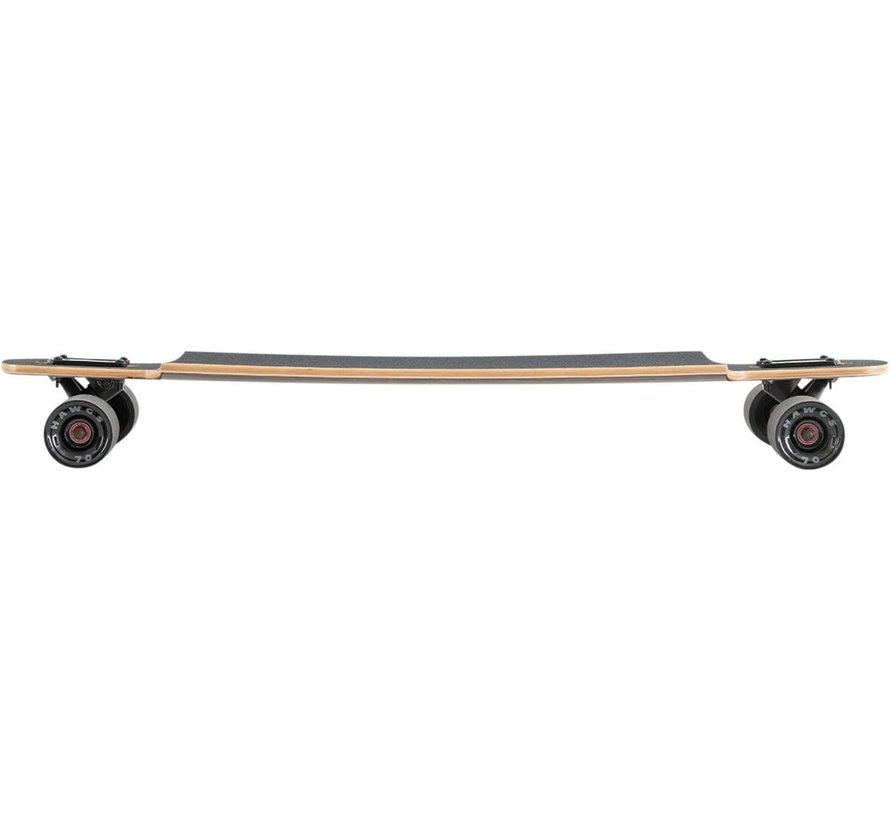 Landyachtz Drop Through Hammer Longboard 37 Pincone with Bear trucks