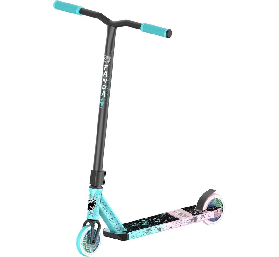 Panda Imber Trottinette freestyle rose sarcelle