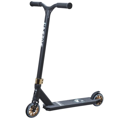 Panda Panda Optimus Stunt Scooter Schwarz Gold Chrom