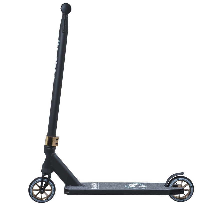 Panda Optimus Stunt Scooter Black Gold Chrome