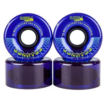 Clouds Ride Clouds Urethane Roller Skate Wheels Blue