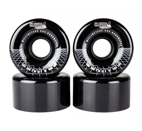 Clouds Ride  Clouds Urethane Roller Skate Wheels Black