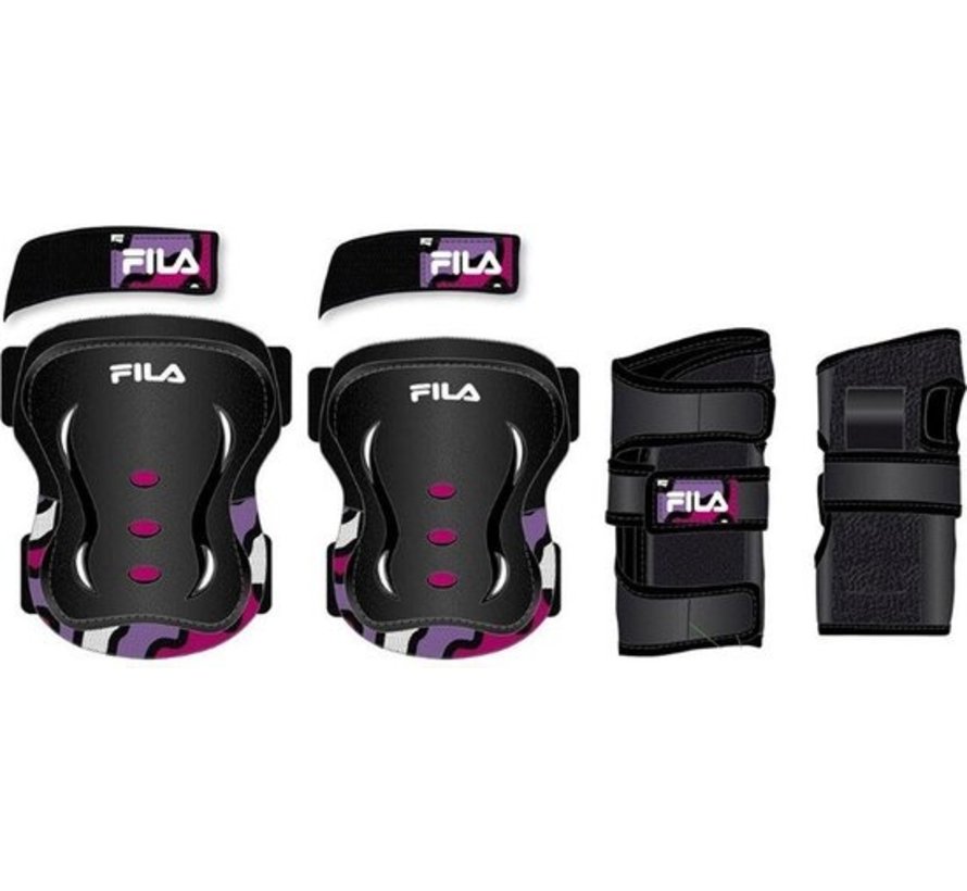 Fila 3-piece protective set kids Purple