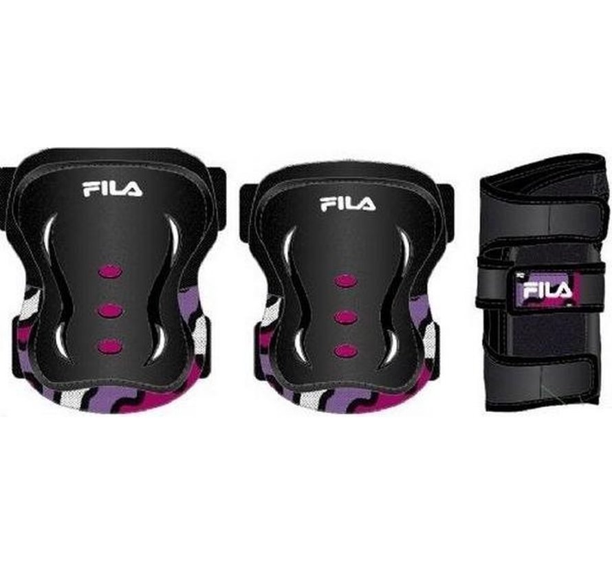 Fila 3-piece protective set kids Purple