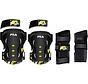 Fila Set de protección infantil de 3 piezas negro amarillo