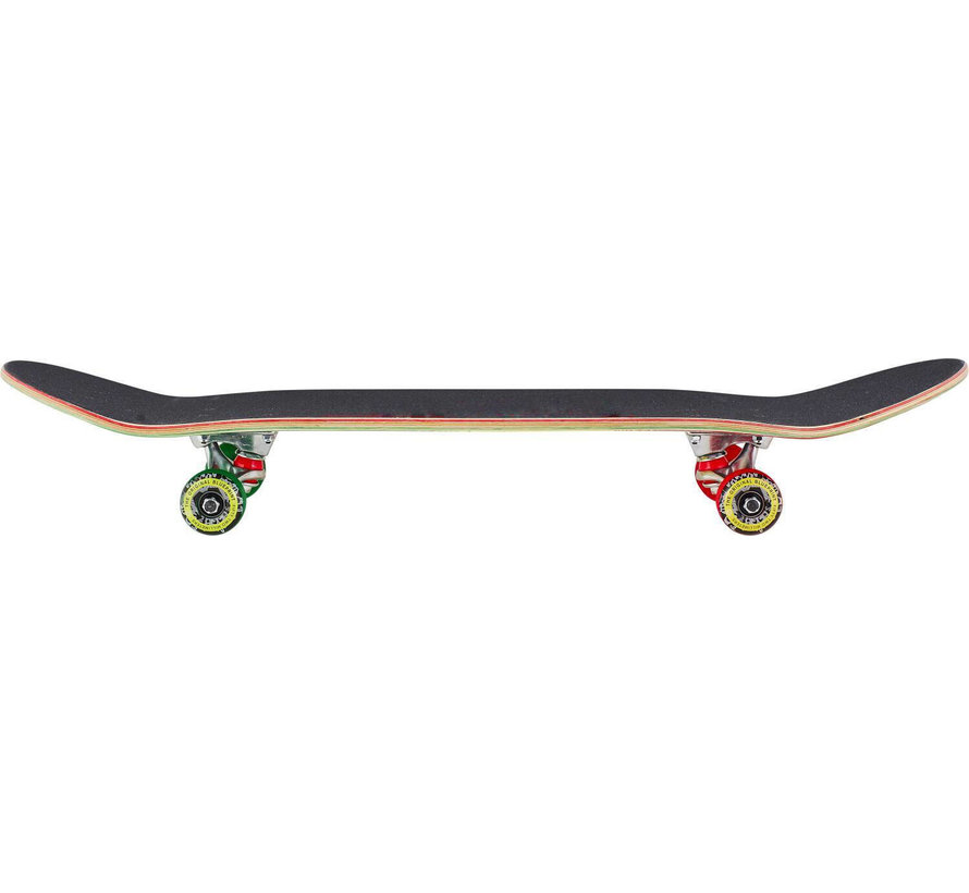 Blaupause Spray Herz Skateboard Rasta 8.0