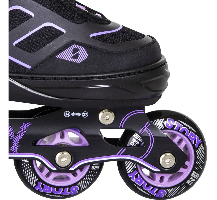 Story Fusion Verstellbarer Inline-Skate Lila