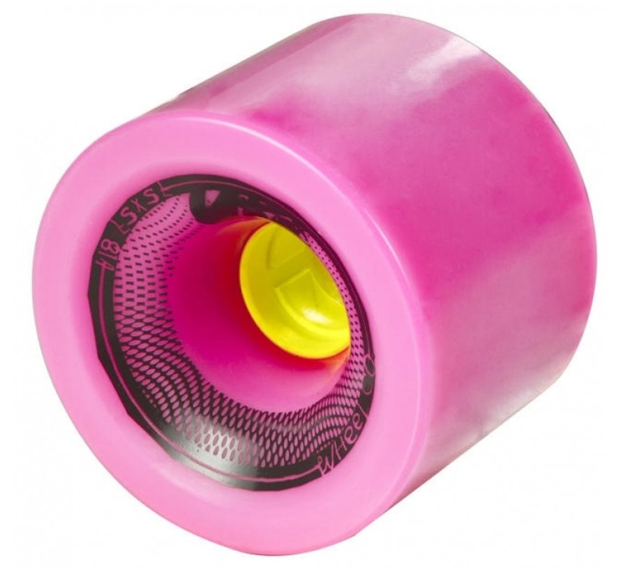 Ruote longboard Utuba Speedster 75mm Rosa