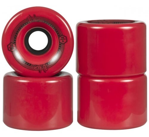 Volten Bigcat Longboard Rollen Rot 70mm