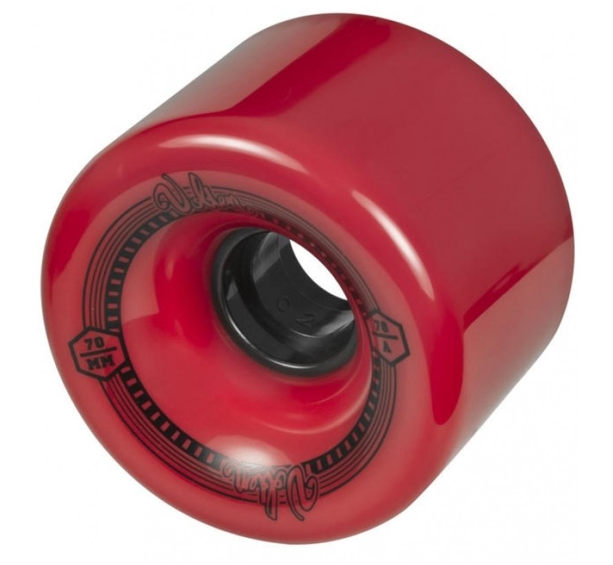 Bigcat Longboard Rollen Rot 70mm