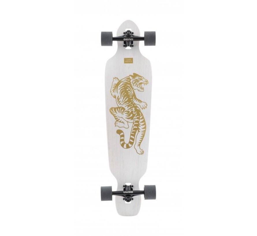 LandYachtz Battle Ax Bengal 38 Drop Through Longboard