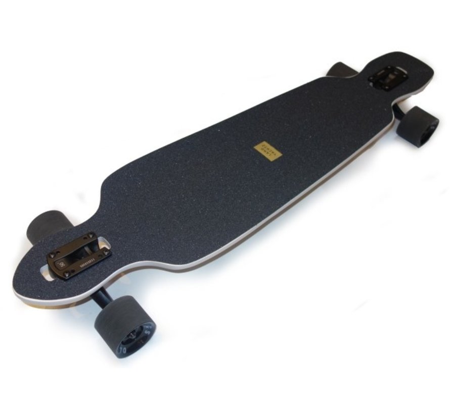 LandYachtz Battle Ax Bengal 38 Drop Through Longboard