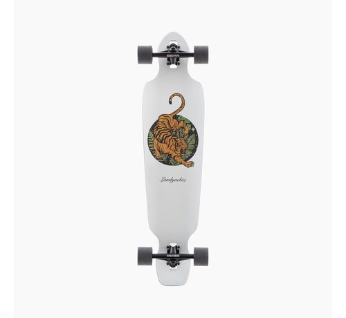 Landyachtz LandYachtz Battle Axe Paper Tiger 38 Drop Through Longboard