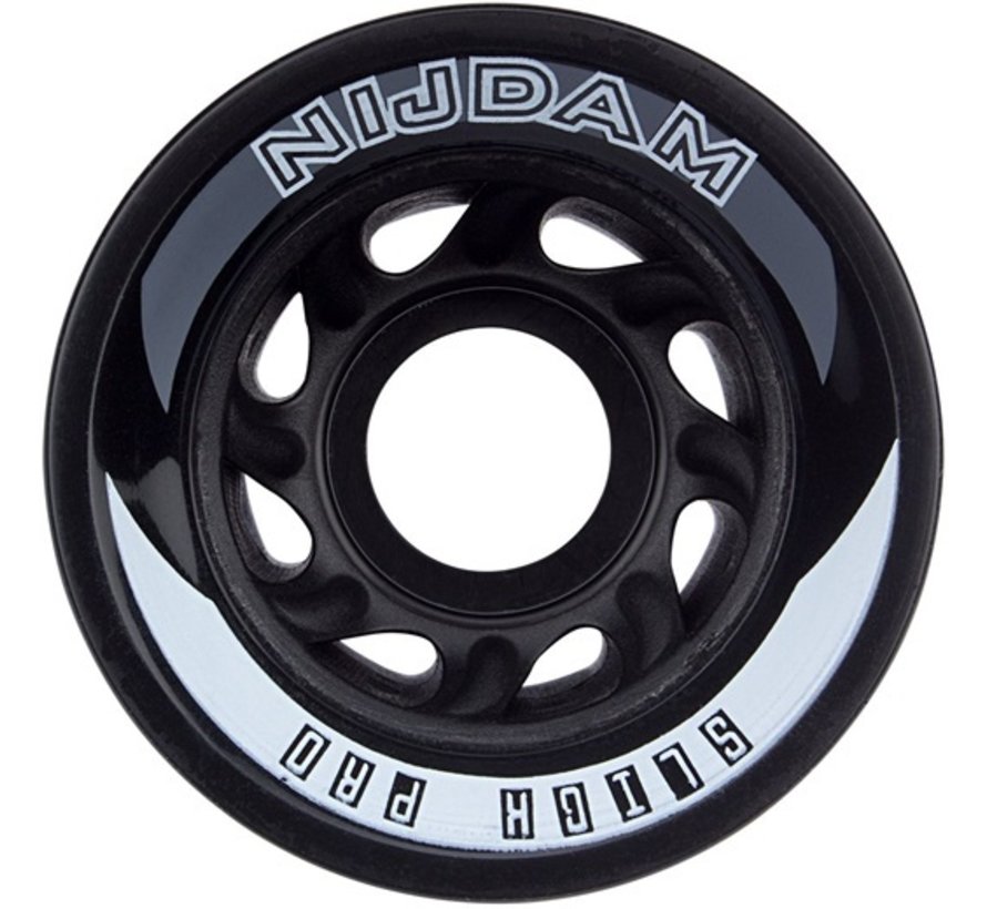 Nijdam Roller Skate Wheels Black (set of 4)