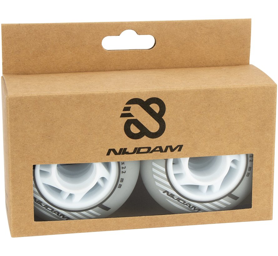 Set 4 Wielen Voor Inlineskates 72 x 22 mm 82A