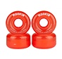 Rookie soft roller skate wheels set of 4 pieces 58mm hardness 80A
