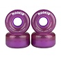 Rookie soft roller skate wheels set of 4 pieces 58mm hardness 80A