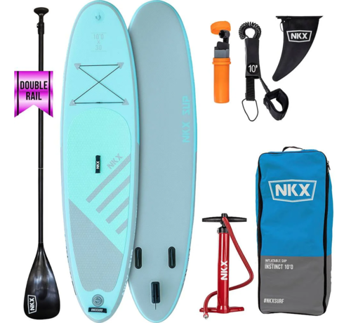 NKX  NKX Instinct 10 ft. Inflatable SUP Turquoise