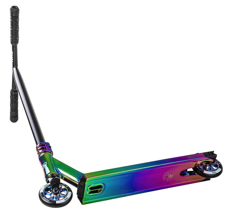 NKD Rally V4 Stunt Scooter Rainbow