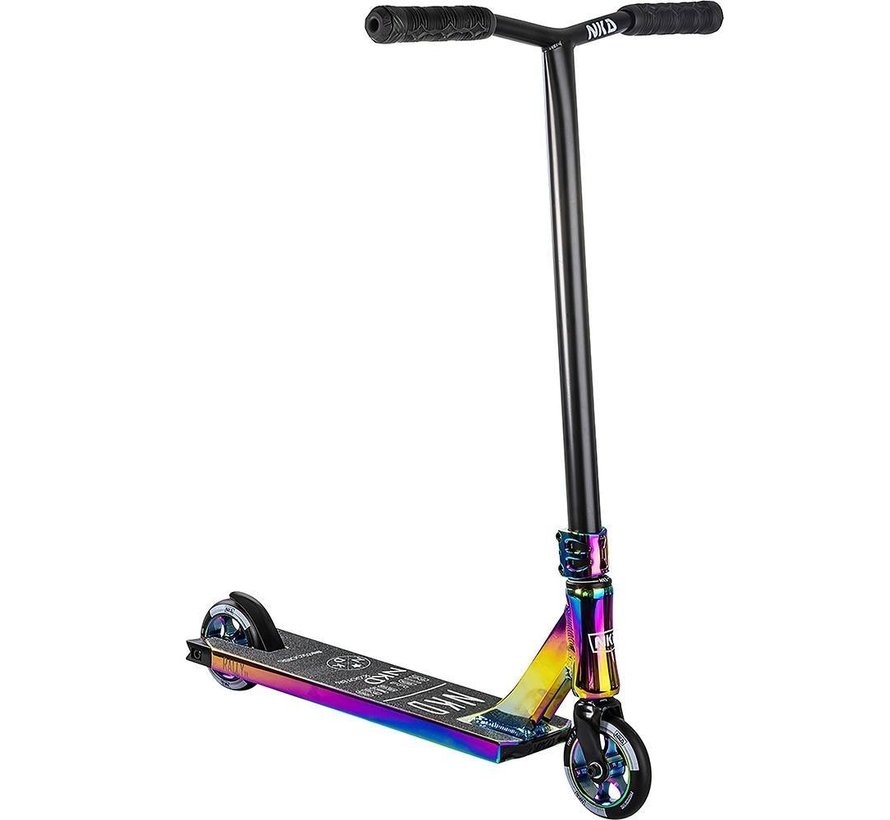 NKD Rally V4 Stunt-Scooter Regenbogen 83cm