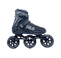 Fila Crossfit 110 tri-skates black with soft boots and 110mm wheels