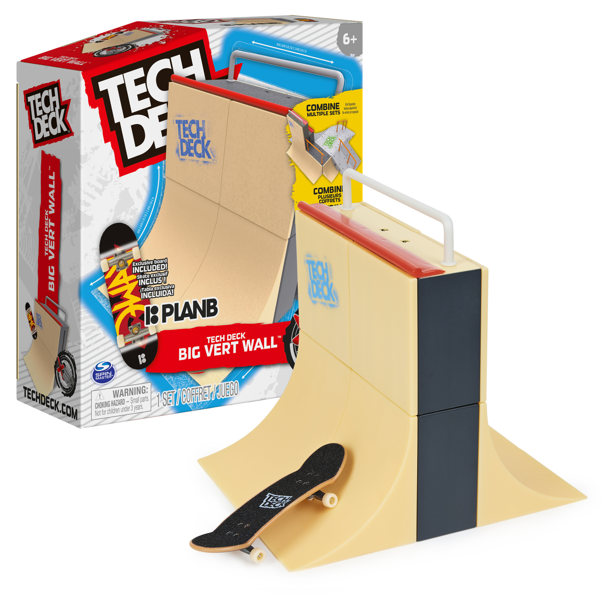 Tech Deck Skatepark Big Vert Wall