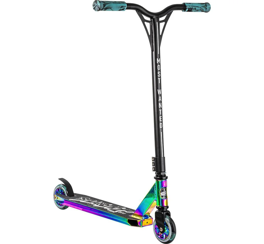 Trottinette freestyle Story Bandit DOS Rainbow