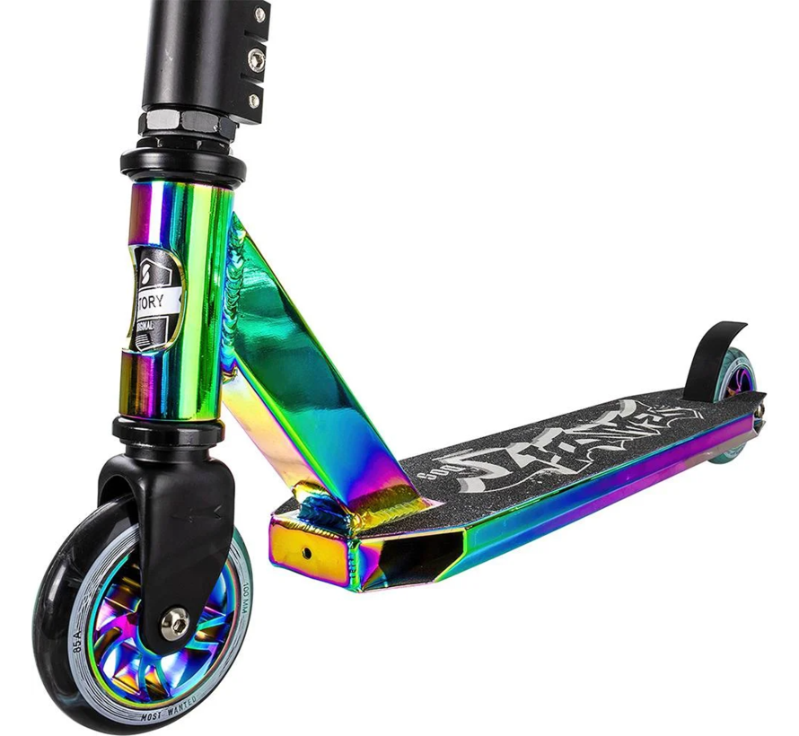 Story Bandit DOS scooter acrobático Rainbow