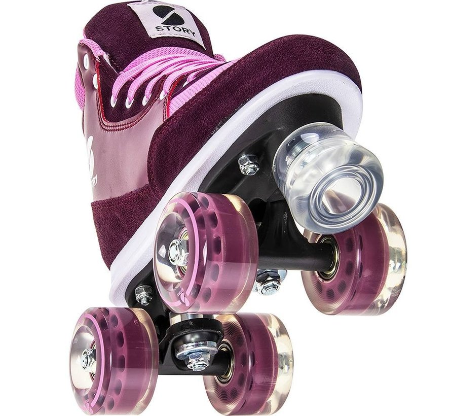 Story Duster Roller Skates Wine