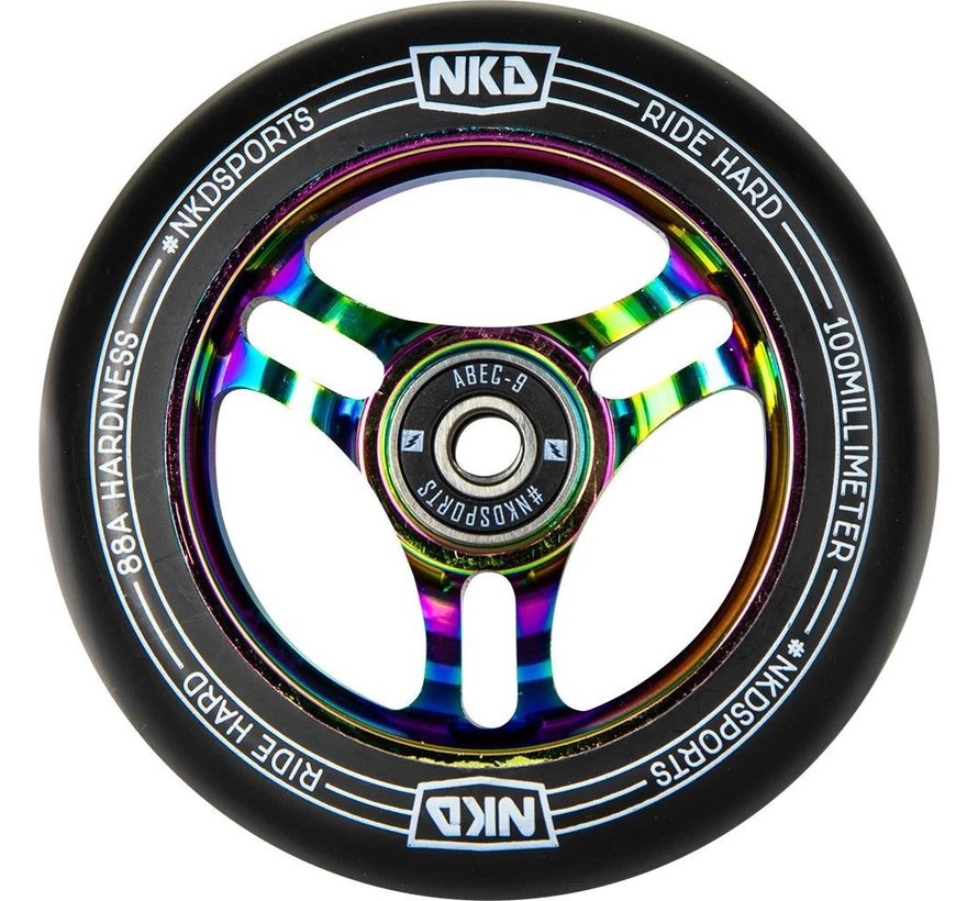 NKD Justice 110mm ALU Nero / Arcobaleno