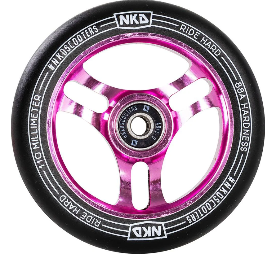 NKD Justice 110mm ALU Black / Pink