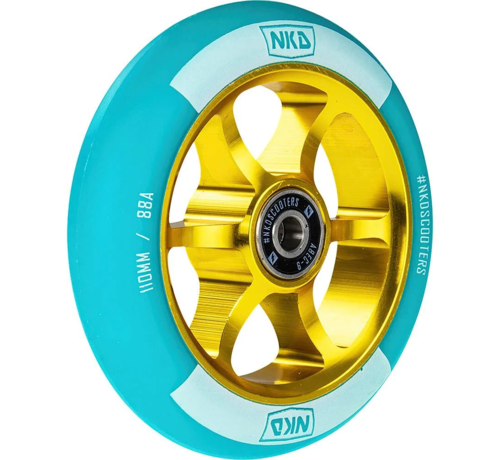 NKD  NKD Rally 110 mm ALU menta/oro