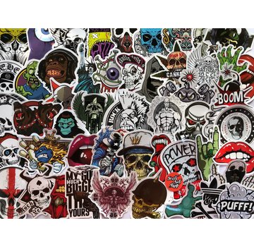 SSS Sig. Sticker set Mean Skull